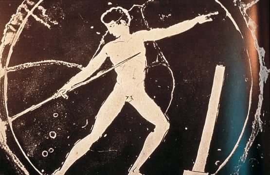 Atletisme en temps dels grecs (3): Els avantpassats llançadors